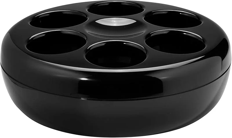 Besuche den Helios-Store Helios Pure Flaschenkühler Schwarz - Eleganter Getränkekühler - Ideal für Konferenzen und Meetings - Lange Getränkekühlung — Wein und Festtafel