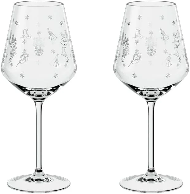 Villeroy & Boch – Toy's Delight Rotweinglas Set 2 Teilig Klar, Spülmaschinenfest, Weingläser Weihnachten Toys, Rotweingläser, Gläser Rotwein, Weihnachtsgeschirr, Kristallglas — Advent und Tisch