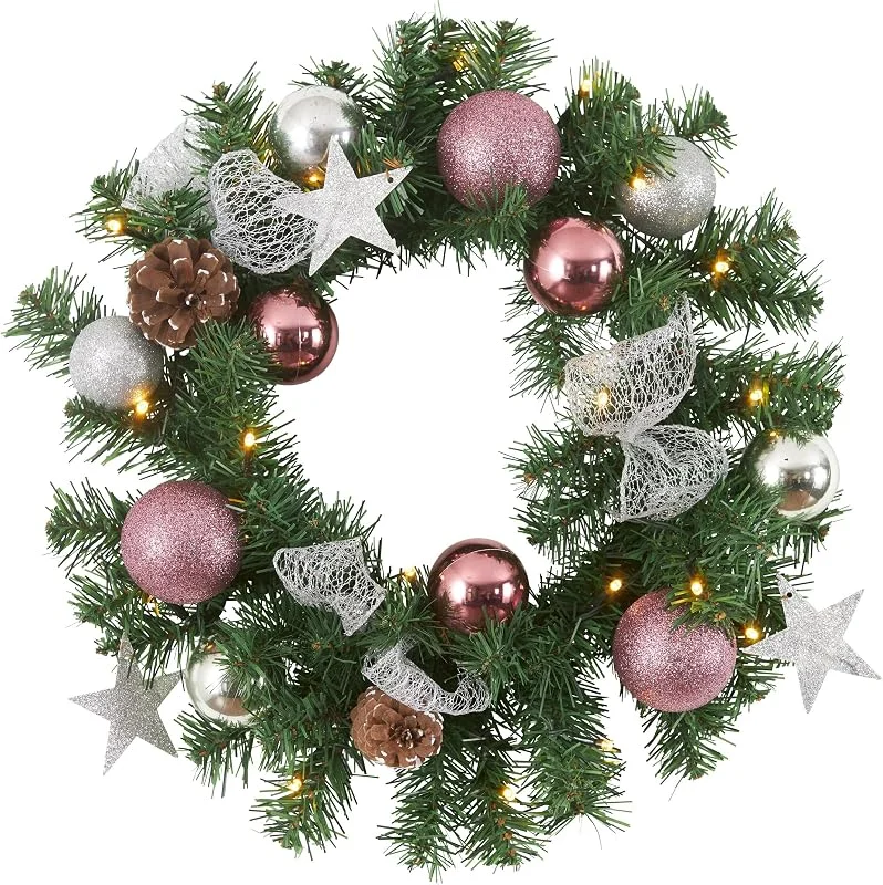 Besuche den EGLO-Store EGLO LED Weihnachtskranz Noel batteriebetriebener — Weihnachtsdeko