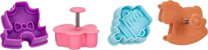 Marke: IBILI Ibili Ausstechform-Set Baby mit Auswerfer 4-teilig, Kunststoff, mehrfarbig, 13 x 13 x 4 cm, 4-Einheiten — Weihnachtskueche
