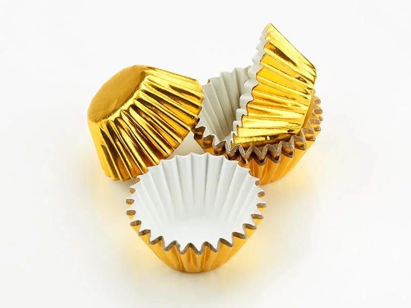 Marke: Pati-Versand Pralinenkapseln 25mm gold 60 Stück — Weihnachtskueche