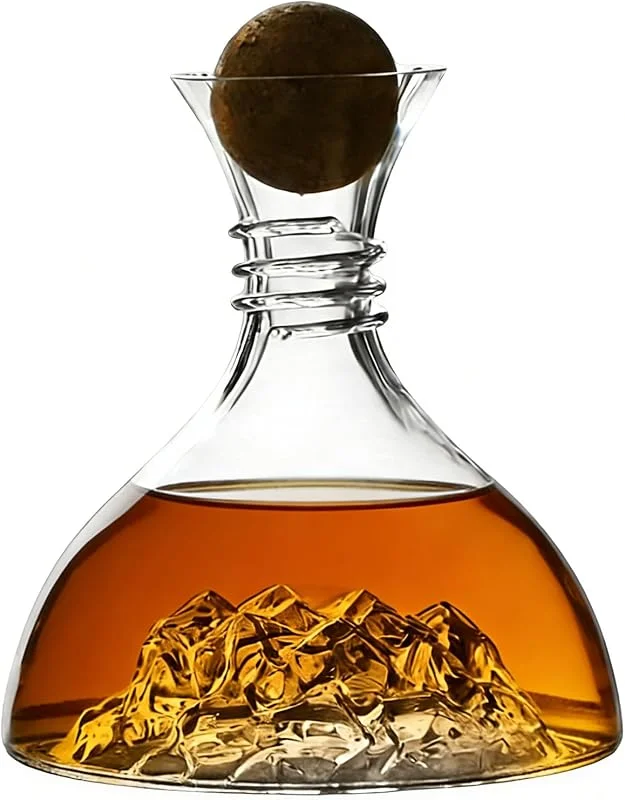 Marke: Generisch Weindekanter, 1800 ml Glas-Serviergeschirr, versiegelter Whiskey-Dekanter – für Zuhause, Sammler, Dinner-Party, Verkostung, Hochzeit, Barkeeper, Bars, Hotels, Esszimmer, Entertainer — Wein und Festtafel