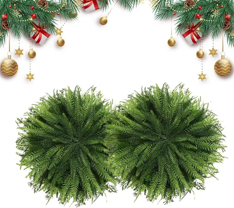 Marke: Gitekain Künstliches Zedern-Tischset 2 Stück künstliche weihnachtliche — Advent und Tisch