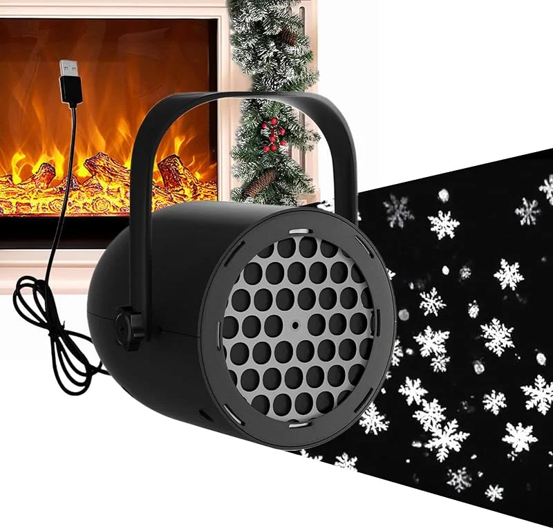 Marke: Generisch Generisch Weihnachtsprojektor-, LED-Schneeflocken-Projektor- Im Freien, Wasserdichte Outdoor-Indoor-Urlaubsprojektionslampe, Dekoration Für Garten, Hof, Terrasse, Wand, Decke — Weihnachtsbeleuchtung