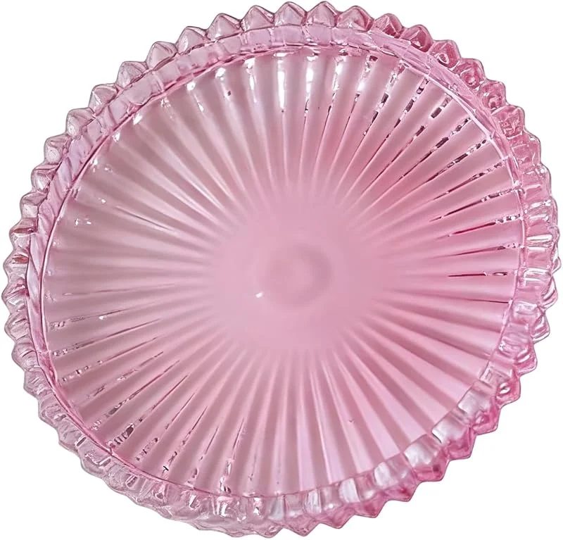 Marke: JTQYFI Klarglas Kerzenteller, Stumpenkerzenhalter, runde Kerzenschale für Snacks, Schmuck, Badezimmer, Tischdekoration, Dekorationen, Stumpenkerzenhalter aus Glas — Kerzenlicht Abendessen